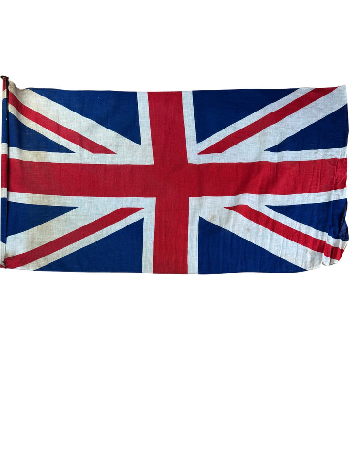 Union Jack Flag with Wooden Pole
