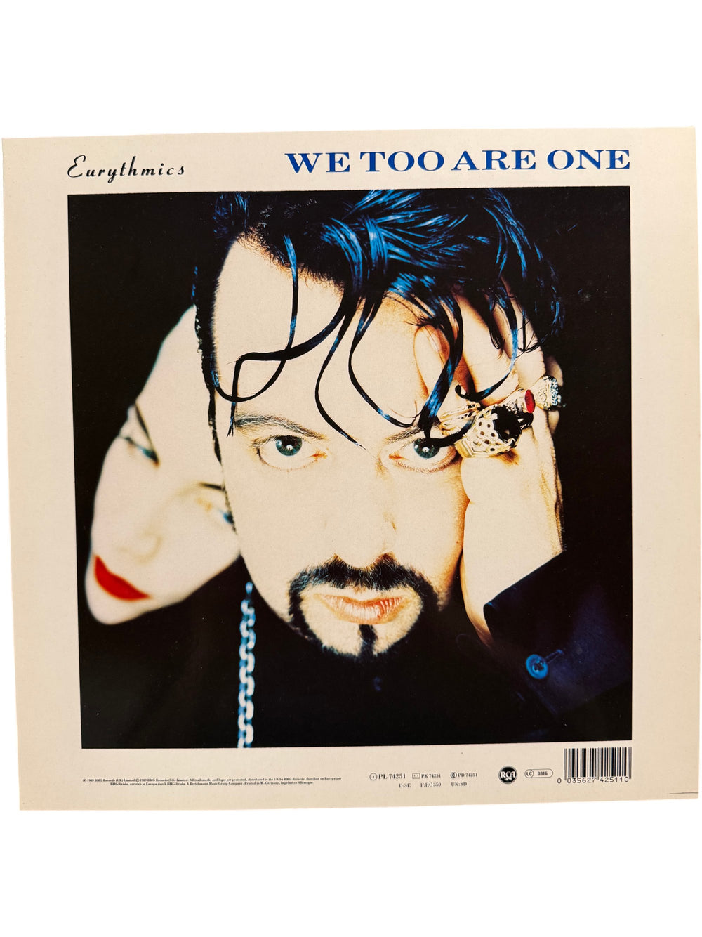 Eurythmics We Too Are One Vinyl Record - Think Vintage