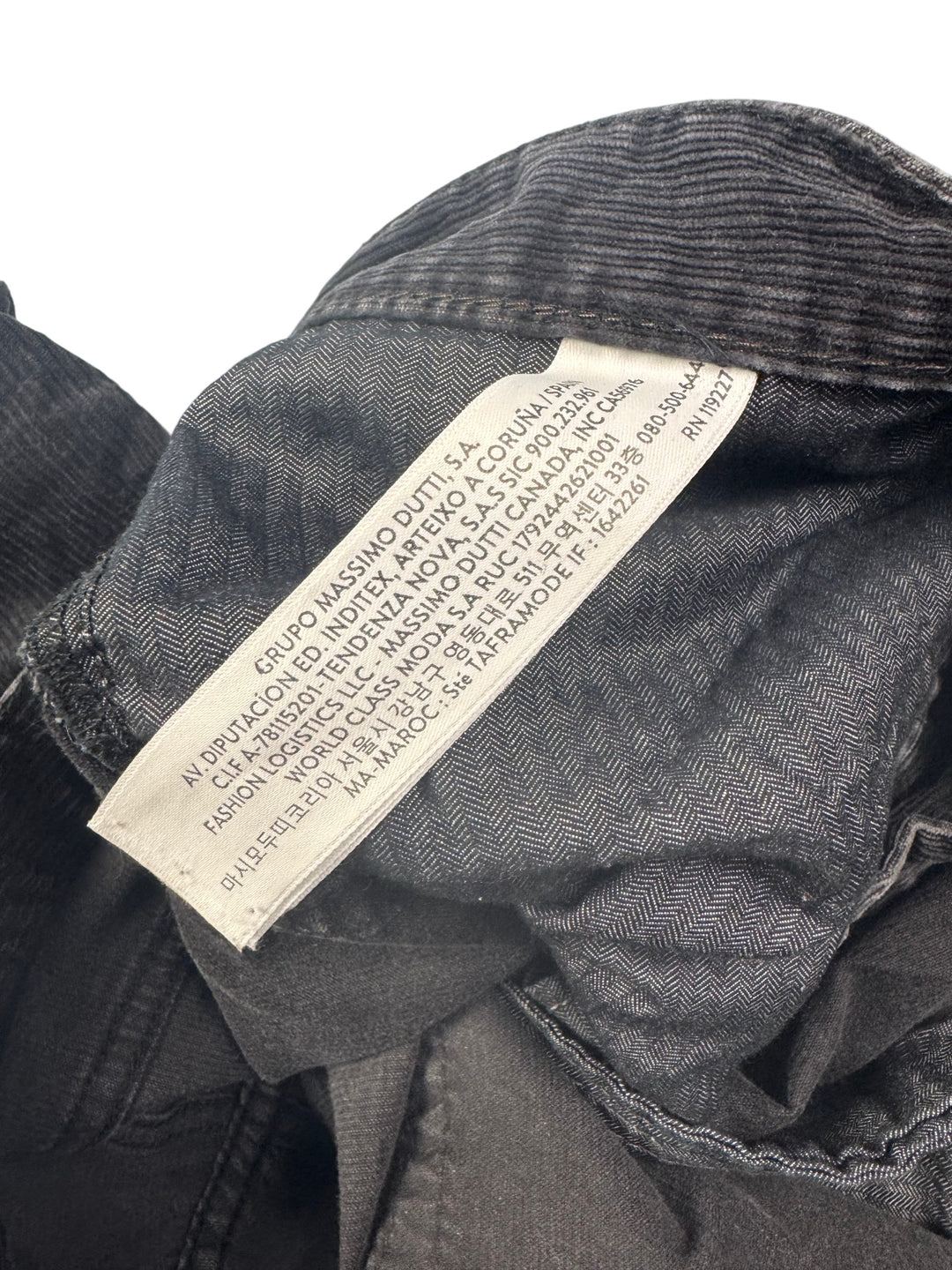 Massimo Dutti Corduroy Trousers - L