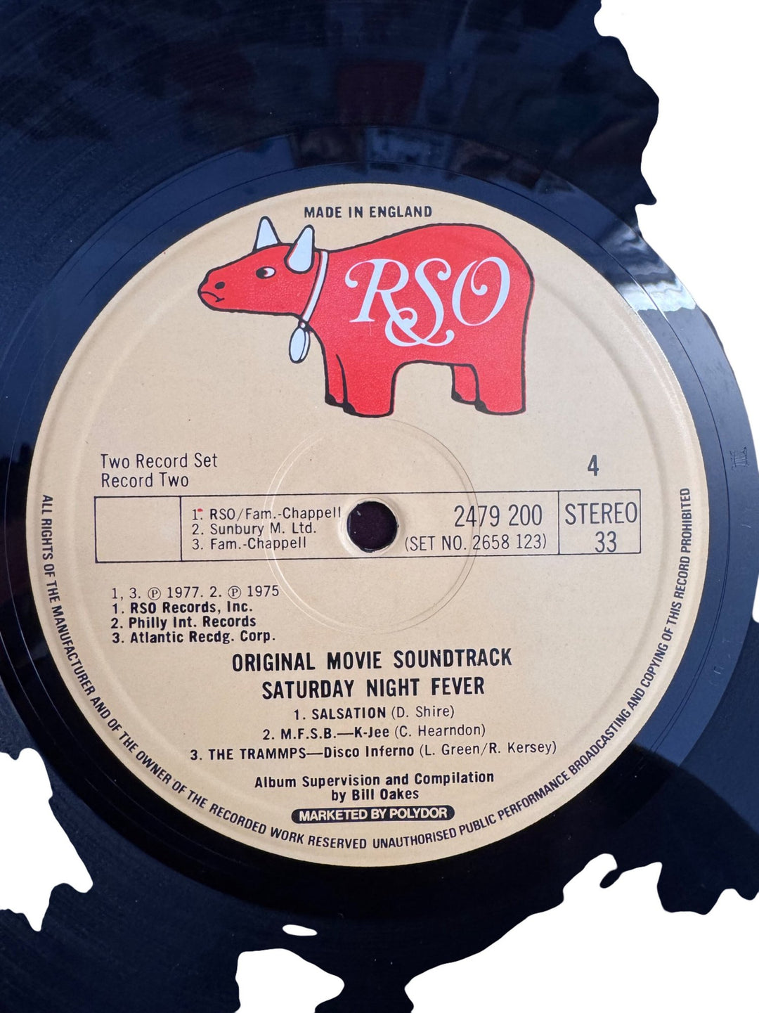 Saturday Night Fever Soundtrack LP- Very Good