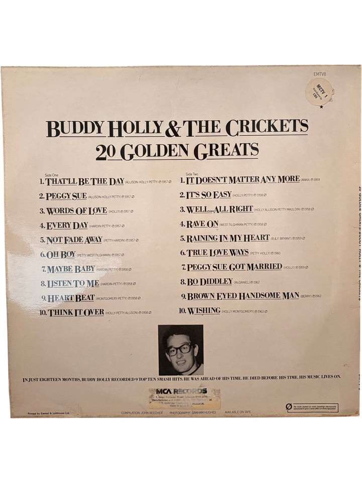 Buddy Holly & The Crickets 20 Golden Greats Vinyl - Fair