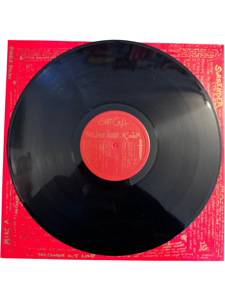 Soft Cell 'This Last Night in Sodom' Vinyl- Very Good