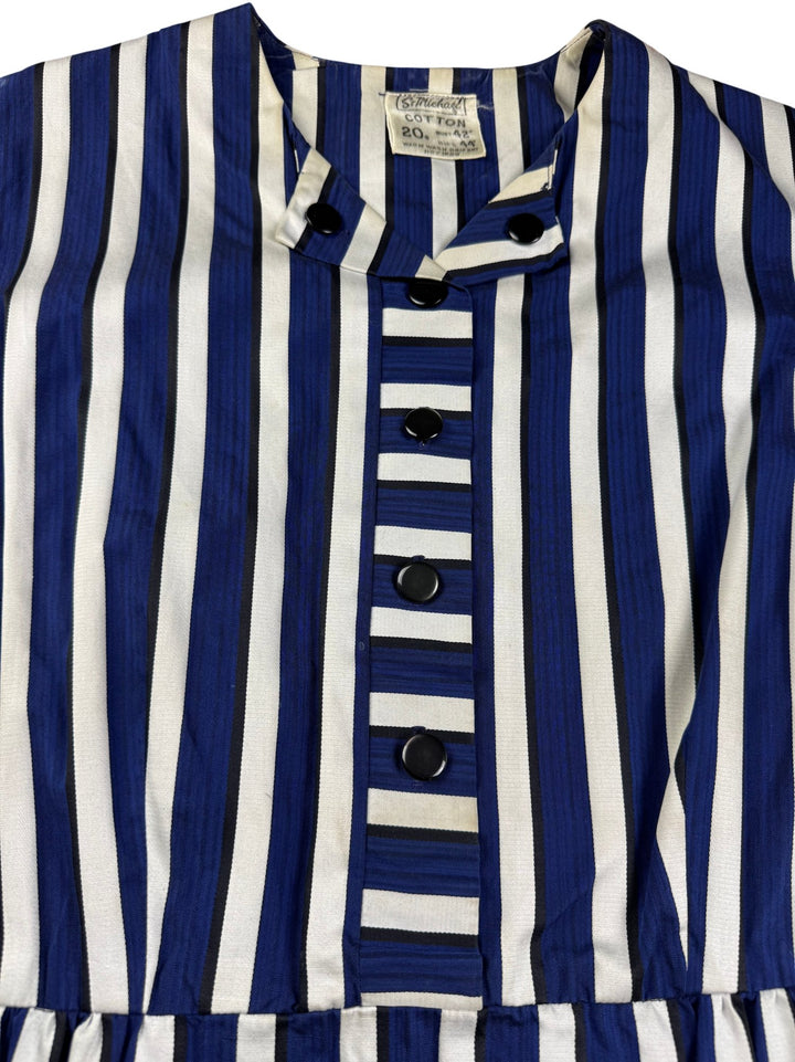 St Michael Cotton Stripe Dress