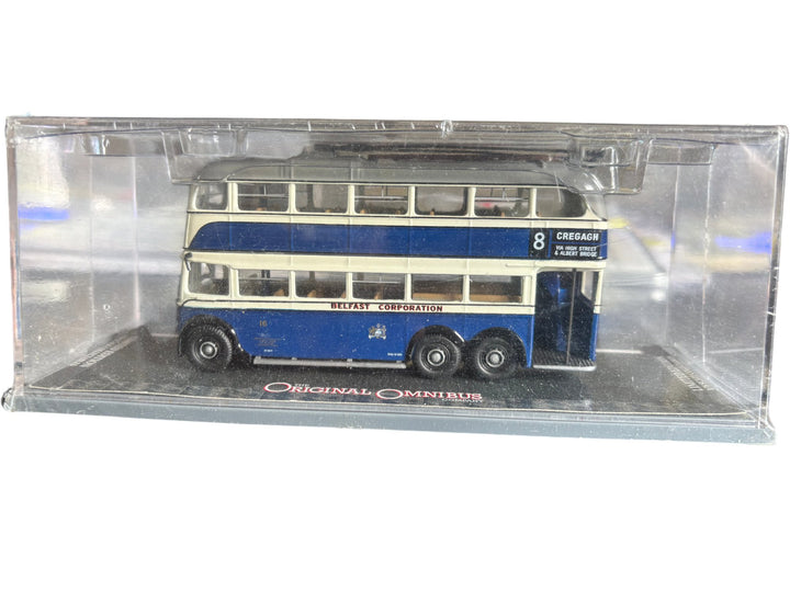Corgi 3 Axle Trolleybus Belfast Corporation Model Omnibus Collectable - Think Vintage