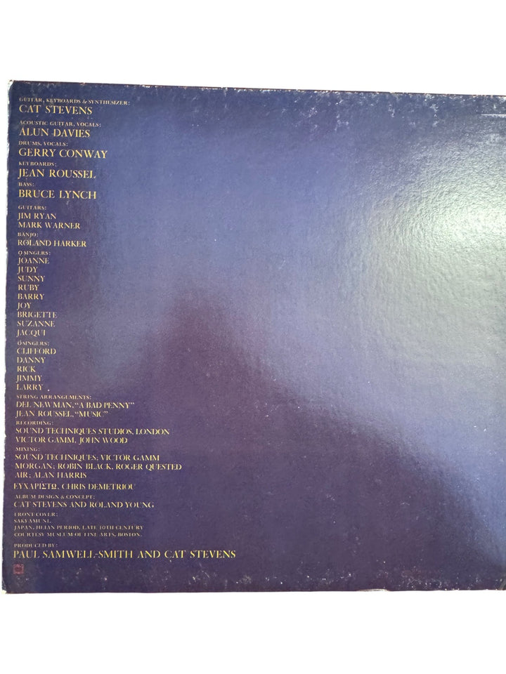 Cat Stevens Buddha And The Chocolate Box Vinyl- Very Good