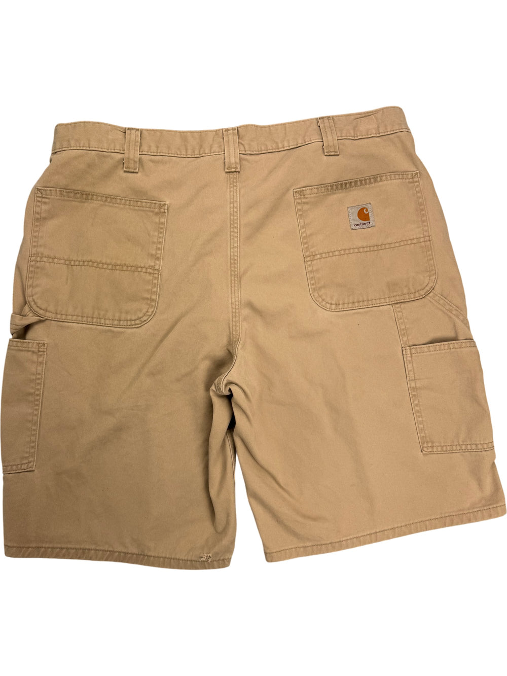 Carhartt Beige Relaxed Fit Chino Shorts - Think Vintage