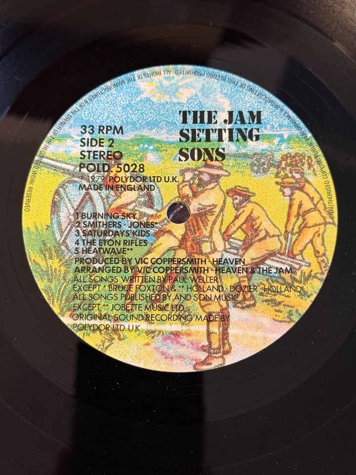 1979 The Jam Setting Sons Vinyl Album