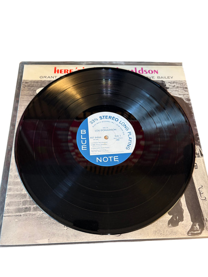 Lou Donaldson Here 'Tis Vinyl Record - Mint