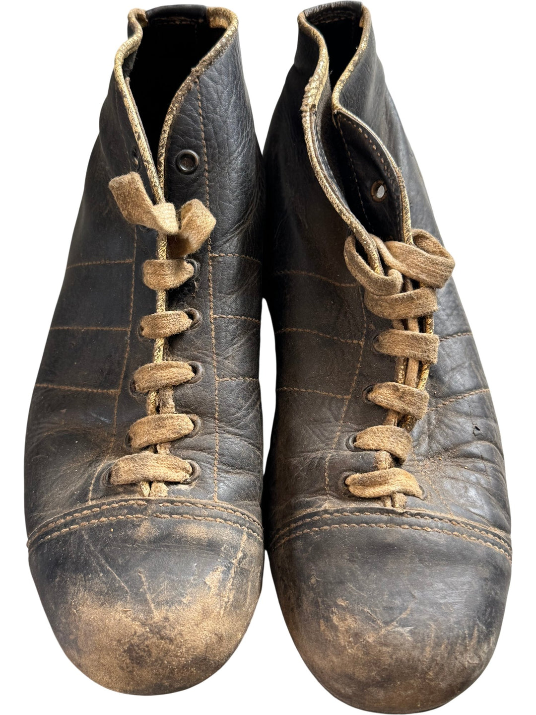 Vintage 1950's Leather Football Boots 'Arthur Rowe' Sleekline - 7