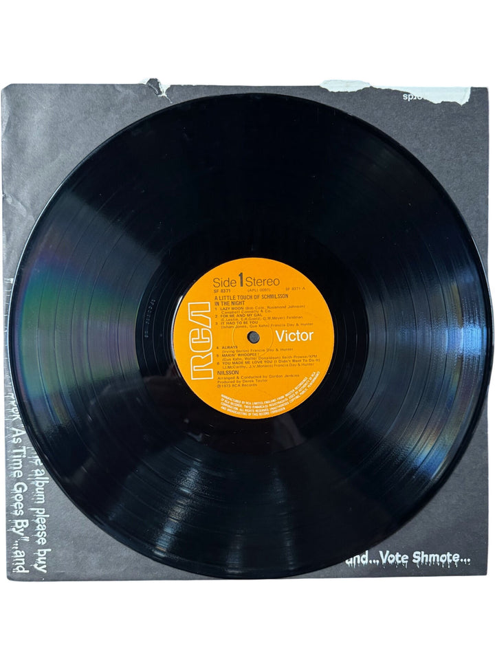 A Little Touch Of Schmilsson In The Night Vinyl Record - Very Good