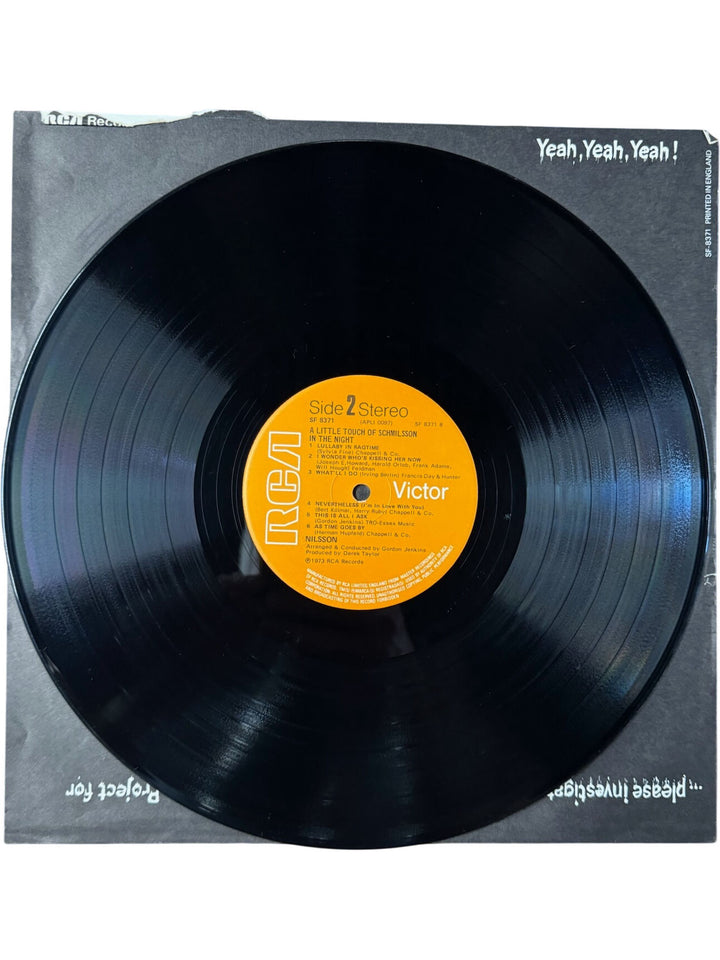 A Little Touch Of Schmilsson In The Night Vinyl Record - Very Good