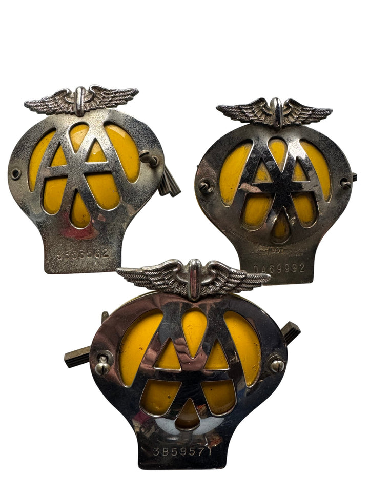 AA Car Radiator Badge Emblems - Think Vintage Online Ltd