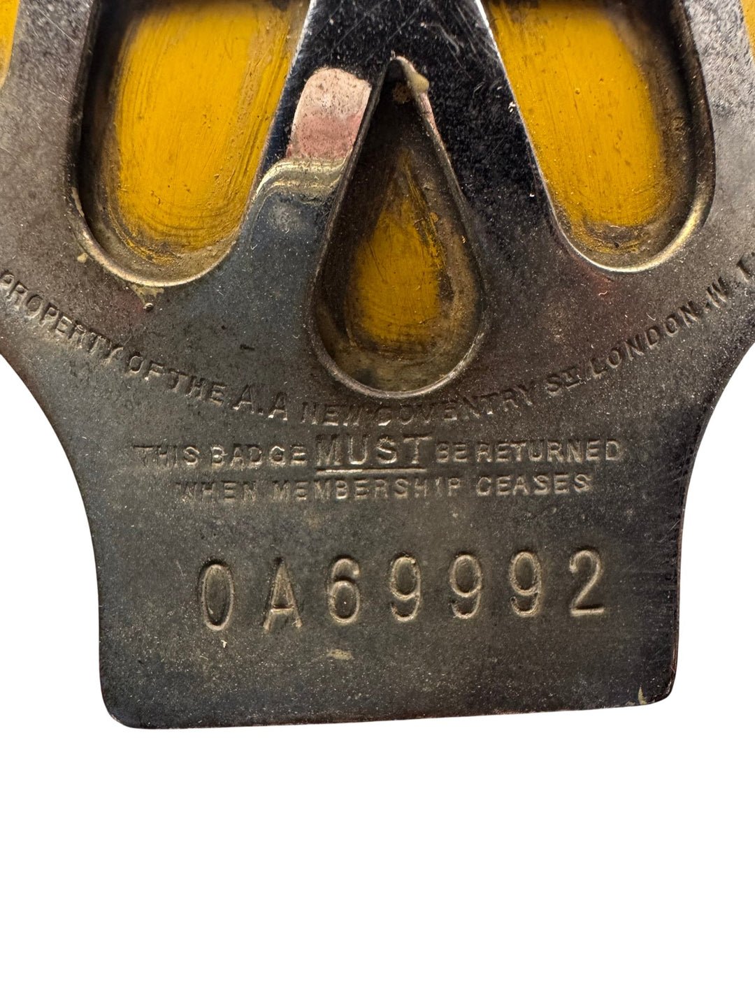 AA Car Radiator Badge Emblems - Think Vintage Online Ltd