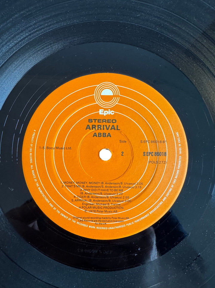 ABBA Arrival Vinyl Record - Good - Think Vintage ltd