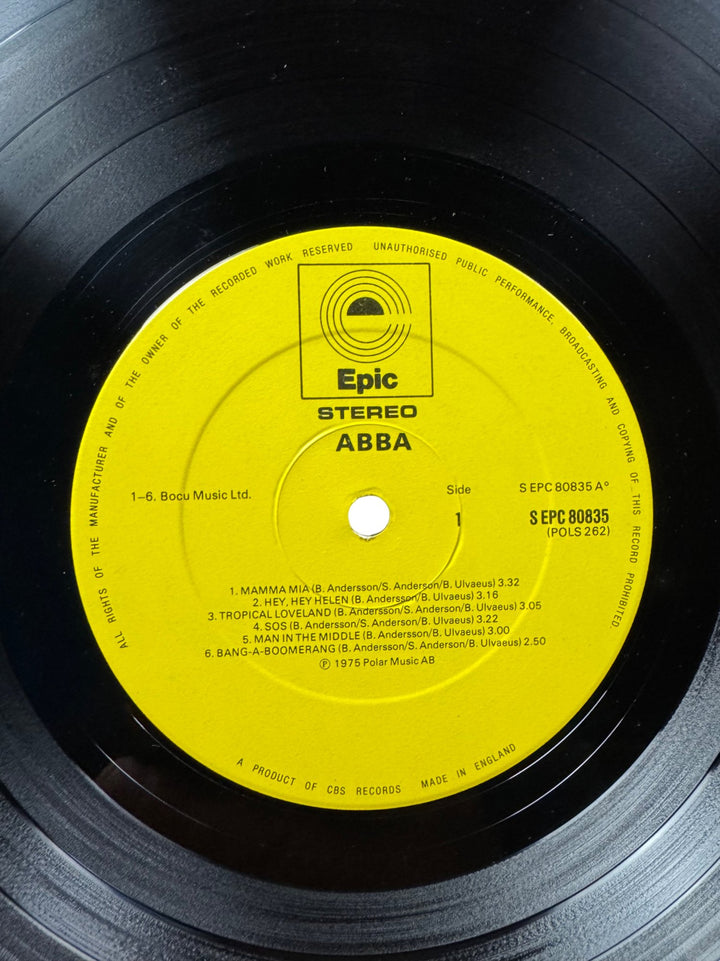 ABBA Self-Titled Vinyl Record - Good