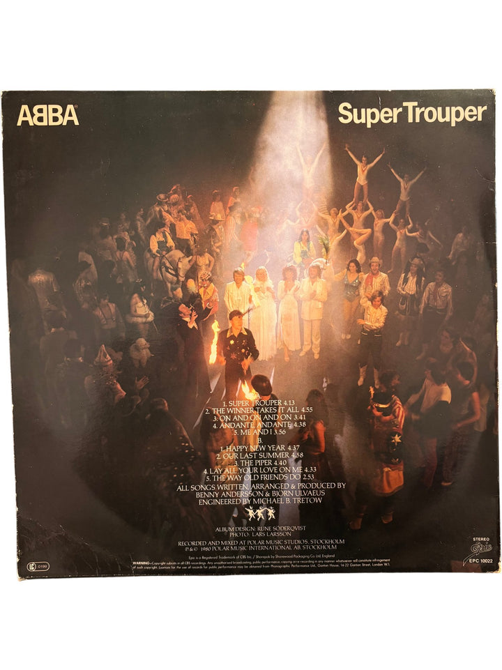 ABBA Super Trouper Album - Fair - Think Vintage ltd