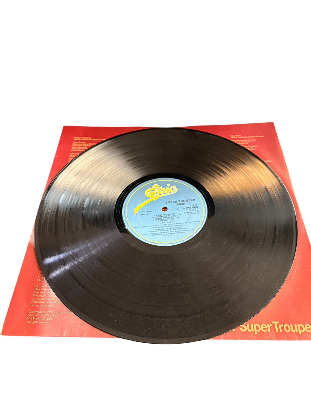 ABBA Super Trouper Album - Fair - Think Vintage ltd