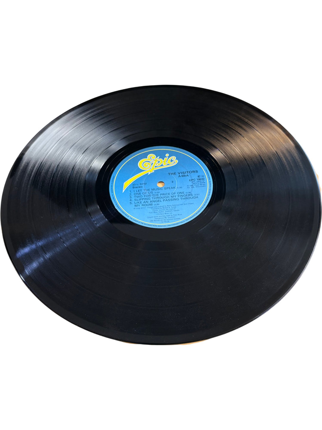 ABBA The Visitors Vinyl Record - Good - Think Vintage ltd