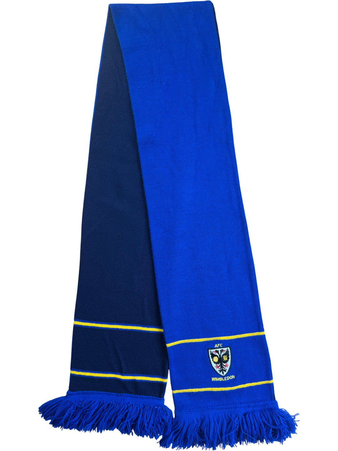 AFC Wimbledon Football Scarf - Think Vintage ltd