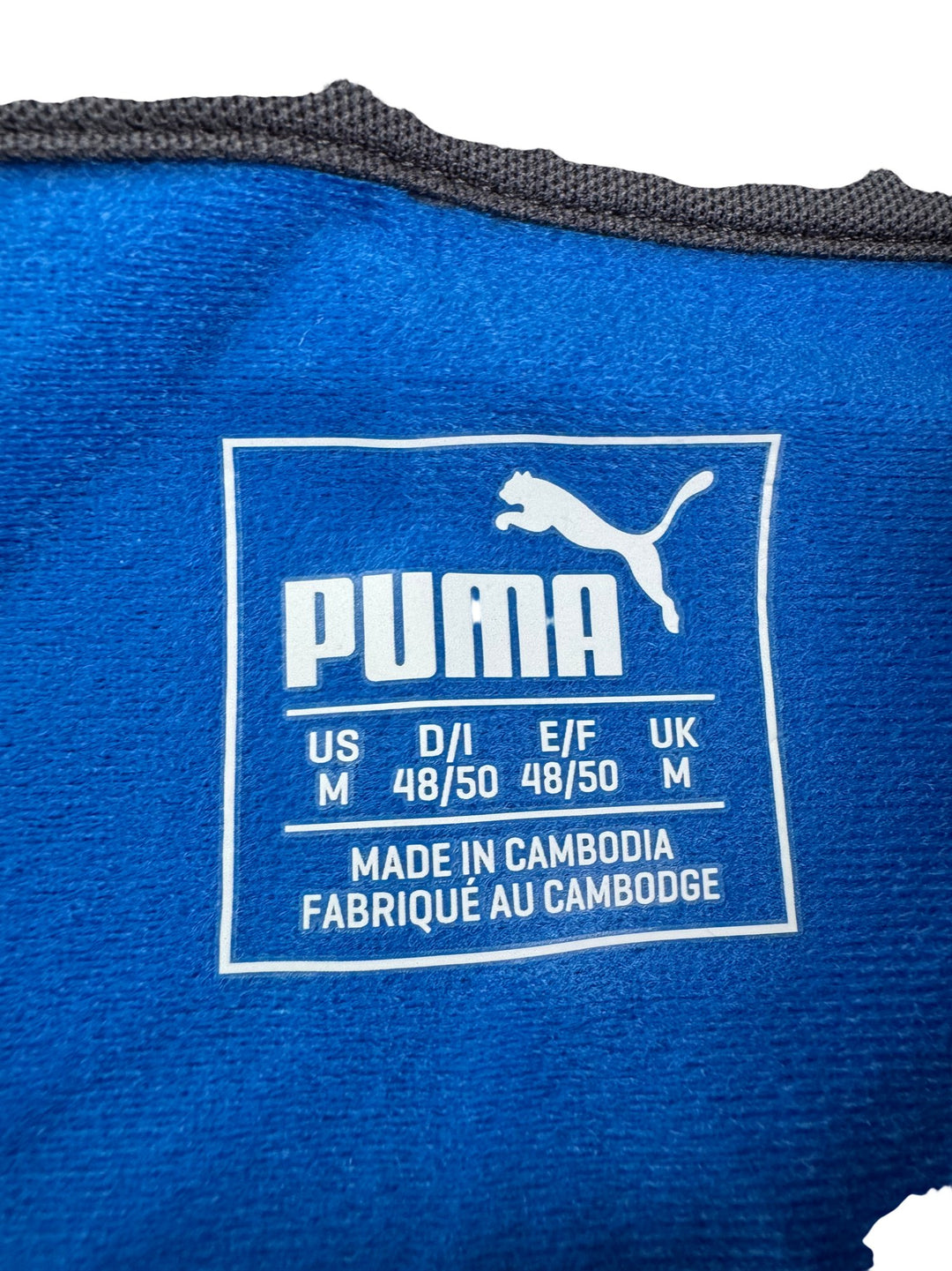 AFC Wimbledon Puma Long Sleeved Sports Top - M - Think Vintage ltd