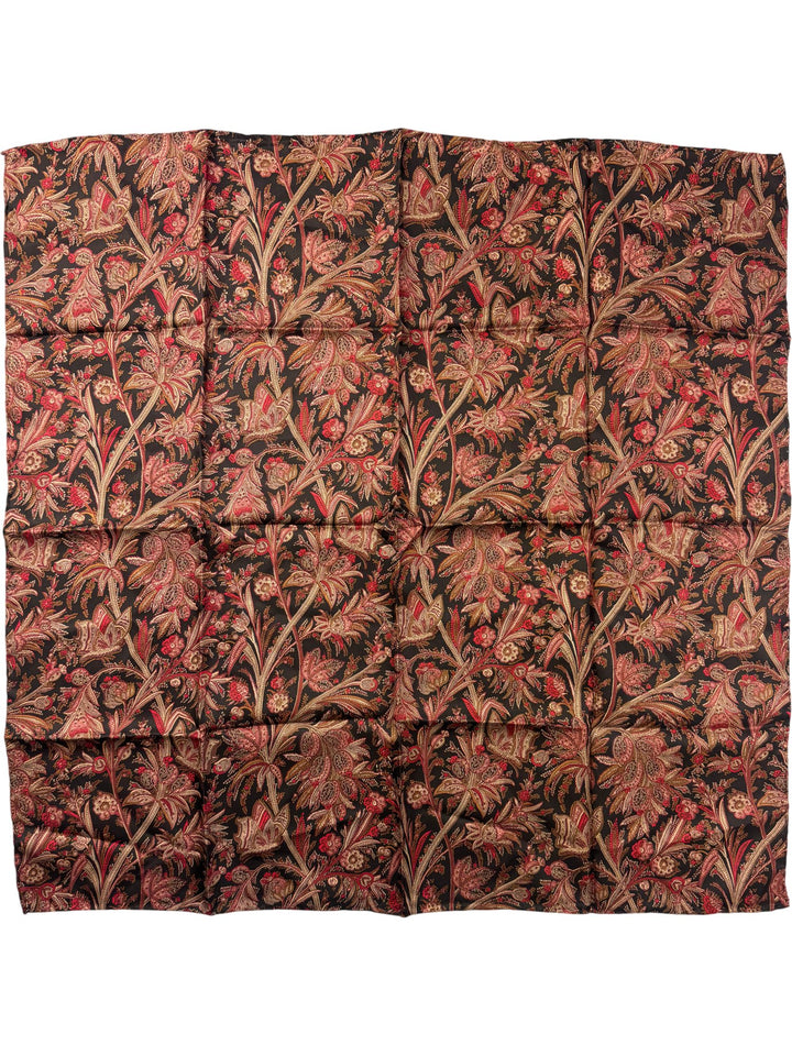 AP.I Silk Floral Pattern Fabric - Think Vintage ltd
