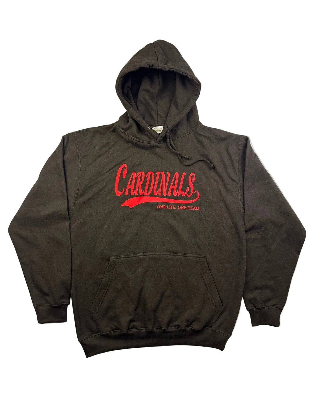 AWDis Just Hoods JH001 Black Hoodie - Think Vintage Online Ltd