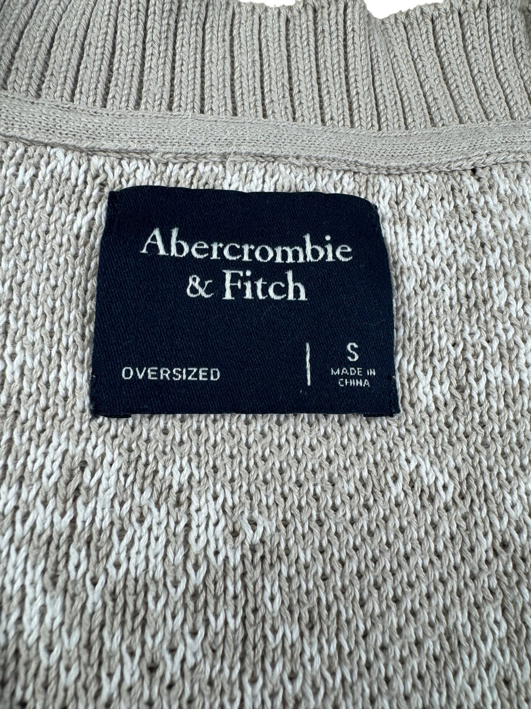 Abercrombie & Fitch Paisley Knit Vest - M - Think Vintage ltd