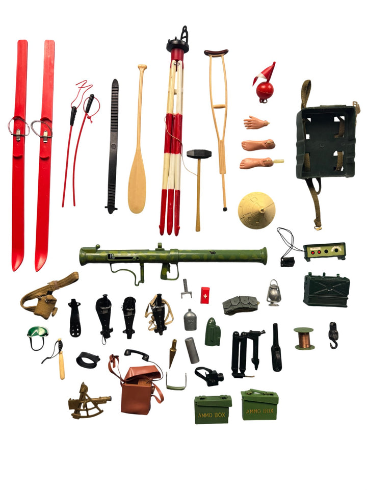 Action Man Figure Set with Accessories - Think Vintage Online Ltd