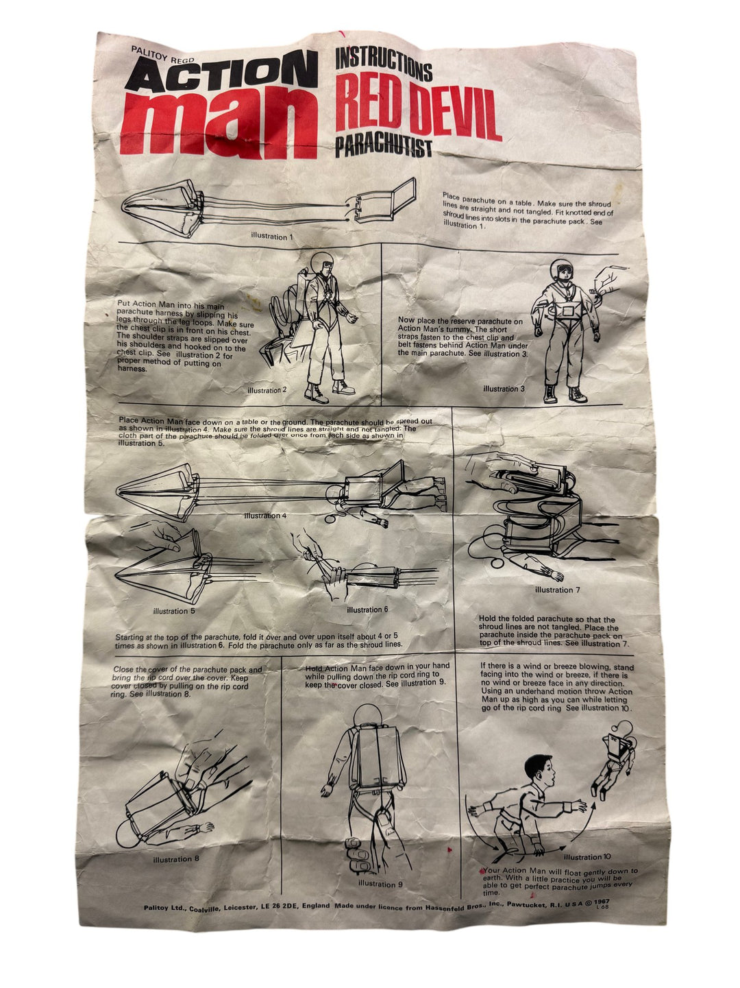 Action Man Figure Set with Accessories - Think Vintage Online Ltd