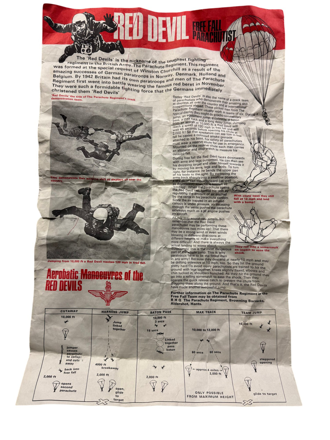 Action Man Figure Set with Accessories - Think Vintage Online Ltd