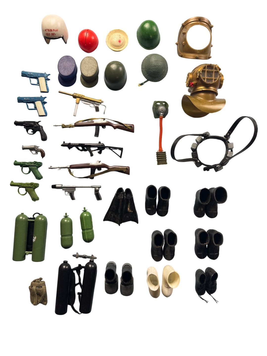 Action Man Figure Set with Accessories - Think Vintage ltd