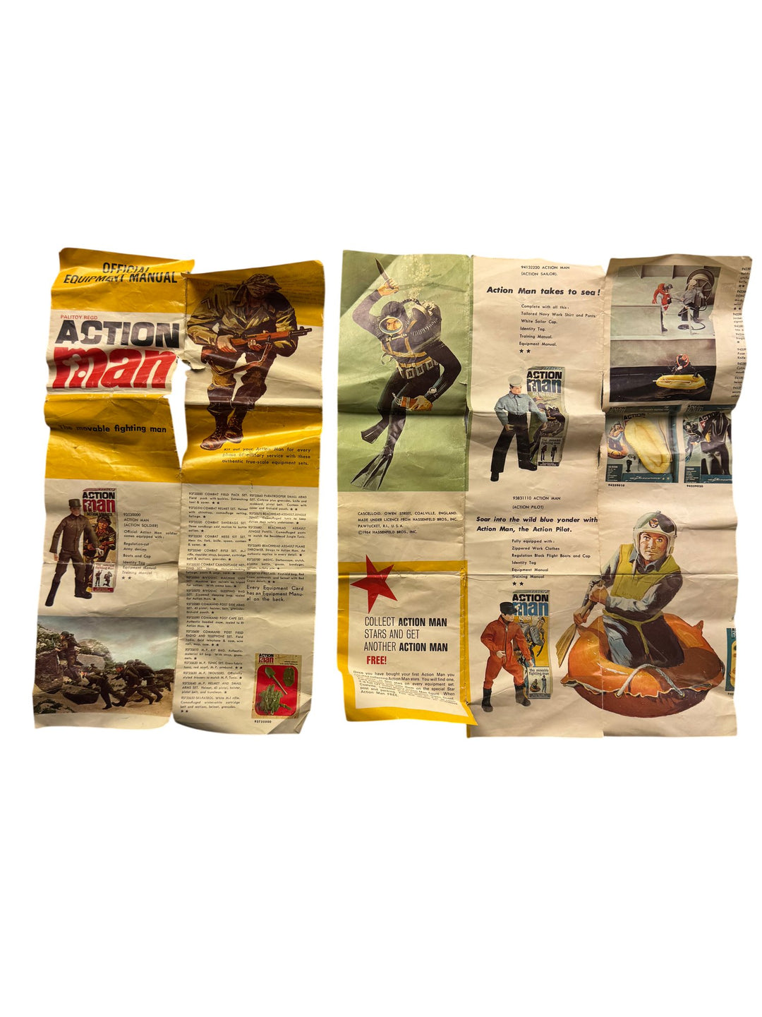 Action Man Figure Set with Accessories - Think Vintage ltd