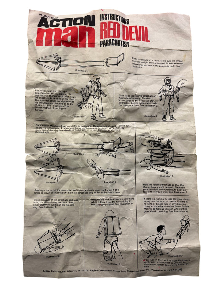 Action Man Figure Set with Accessories - Think Vintage ltd