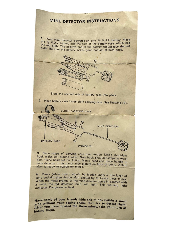 Action Man Figure Set with Accessories - Think Vintage ltd