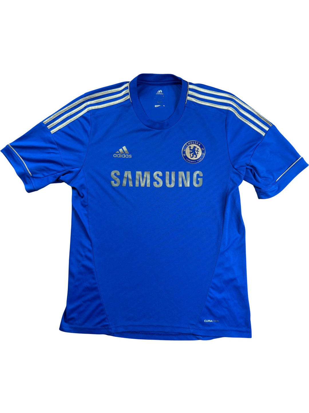 Adidas Blue Chelsea Football Jersey - L - Think Vintage ltd