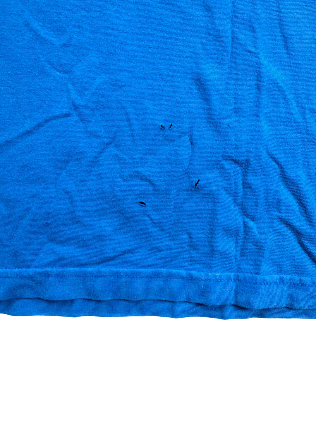 Adidas Blue Graphic T-Shirt - M/L - Think Vintage ltd