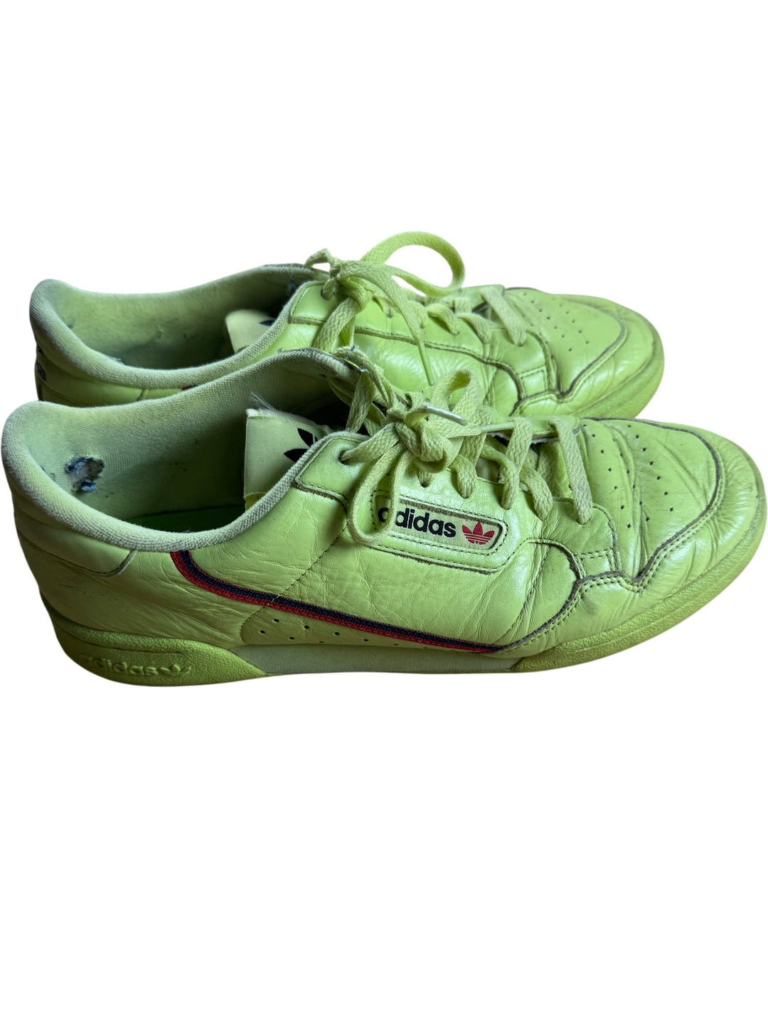 Adidas Bright Yellow Sneakers - 10 - Think Vintage ltd