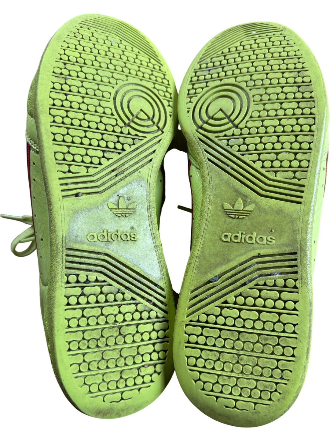 Adidas Bright Yellow Sneakers - 10 - Think Vintage ltd