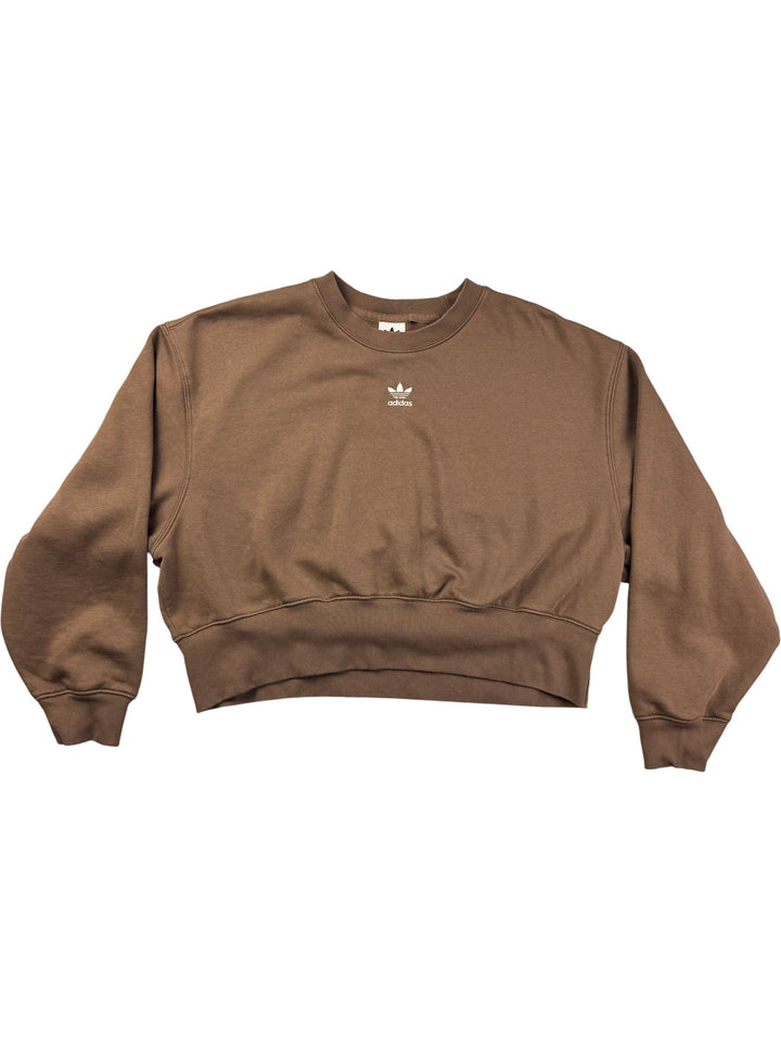 Adidas Brown Sweatshirt - M/L - Think Vintage ltd