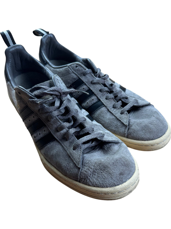 Adidas Gray Suede Sneakers - 9 - Think Vintage ltd