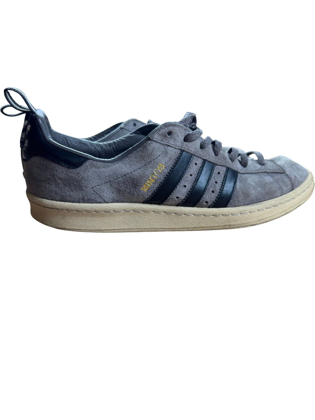 Adidas Gray Suede Sneakers - 9 - Think Vintage ltd
