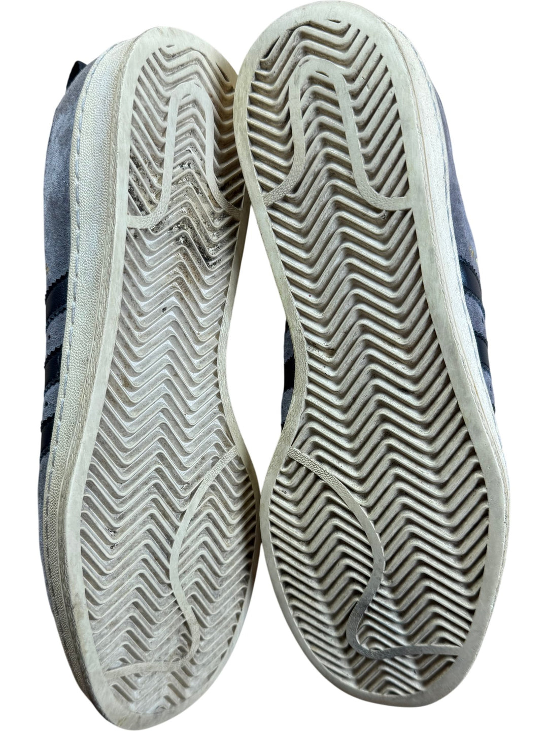Adidas Gray Suede Sneakers - 9 - Think Vintage ltd