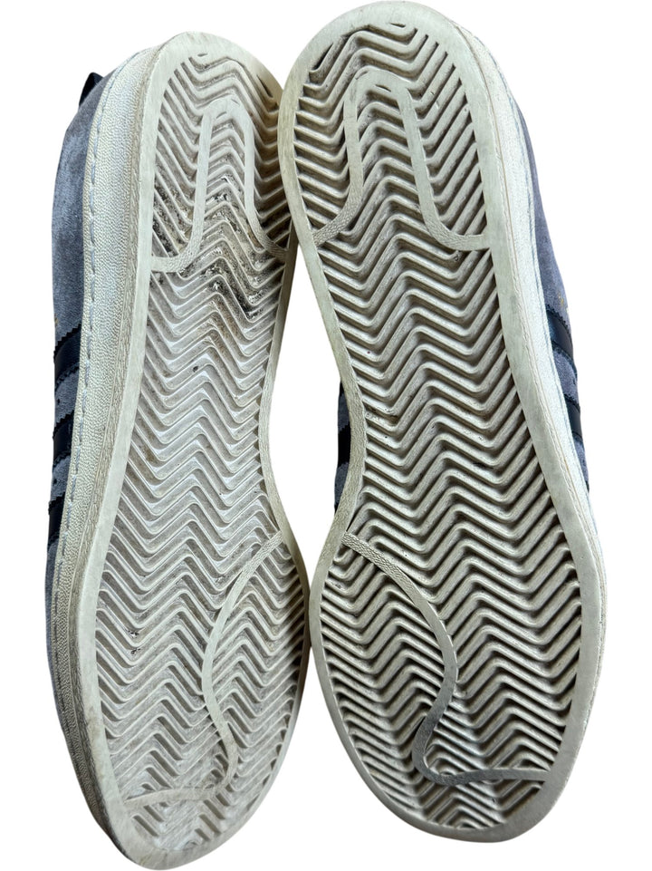 Adidas Gray Suede Sneakers - 9 - Think Vintage ltd