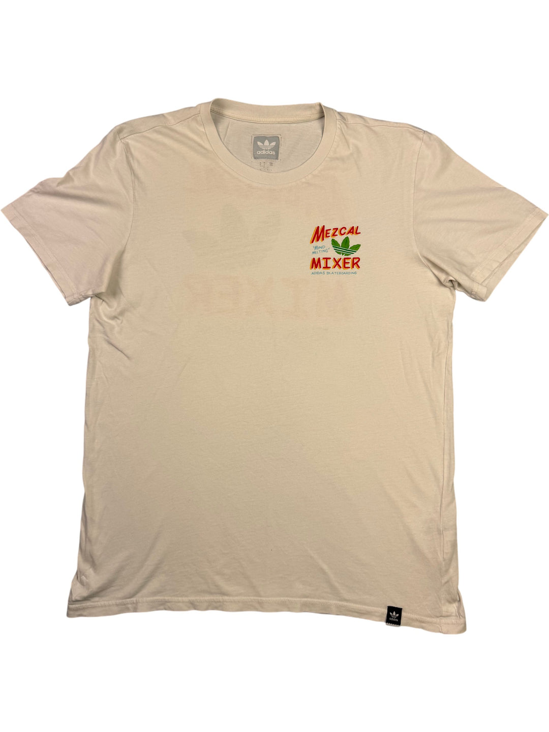 Adidas Mezcal Mixer Skate T-Shirt - M - Think Vintage
