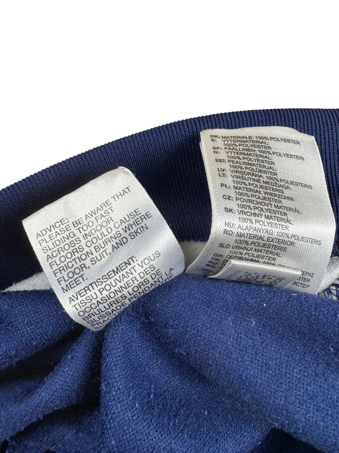 Adidas Navy Long Sleeve Sweatshirt - L - Think Vintage ltd