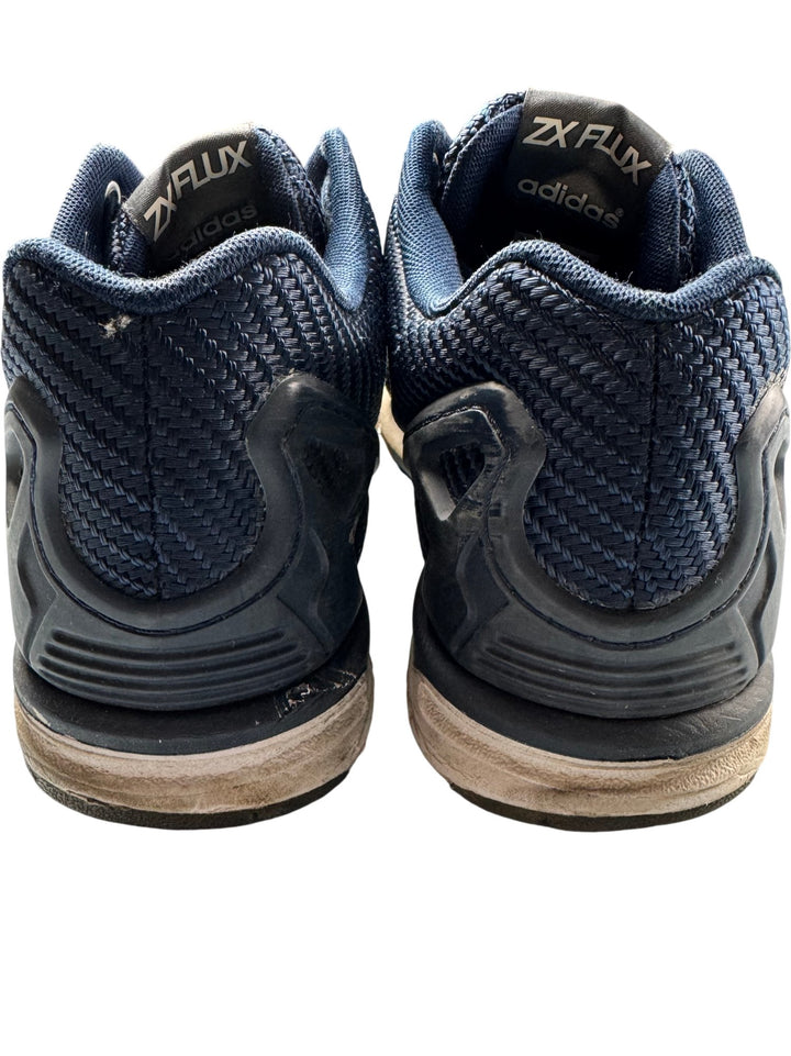 Adidas ZX Flux Navy Sneakers - Size 8 - Think Vintage Online Ltd