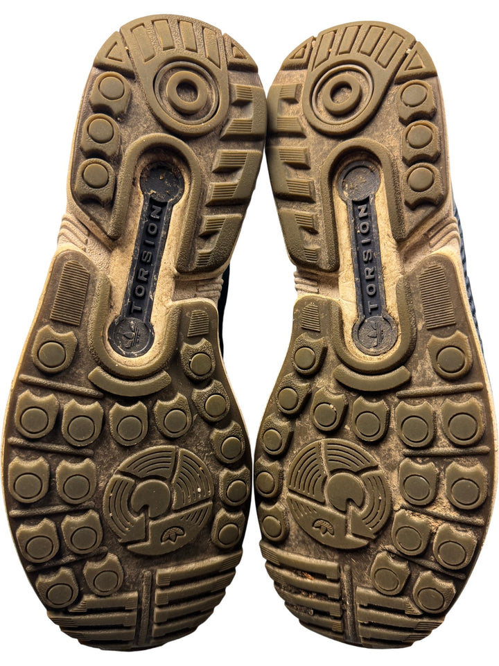 Adidas ZX Flux Navy Sneakers - Size 8 - Think Vintage ltd