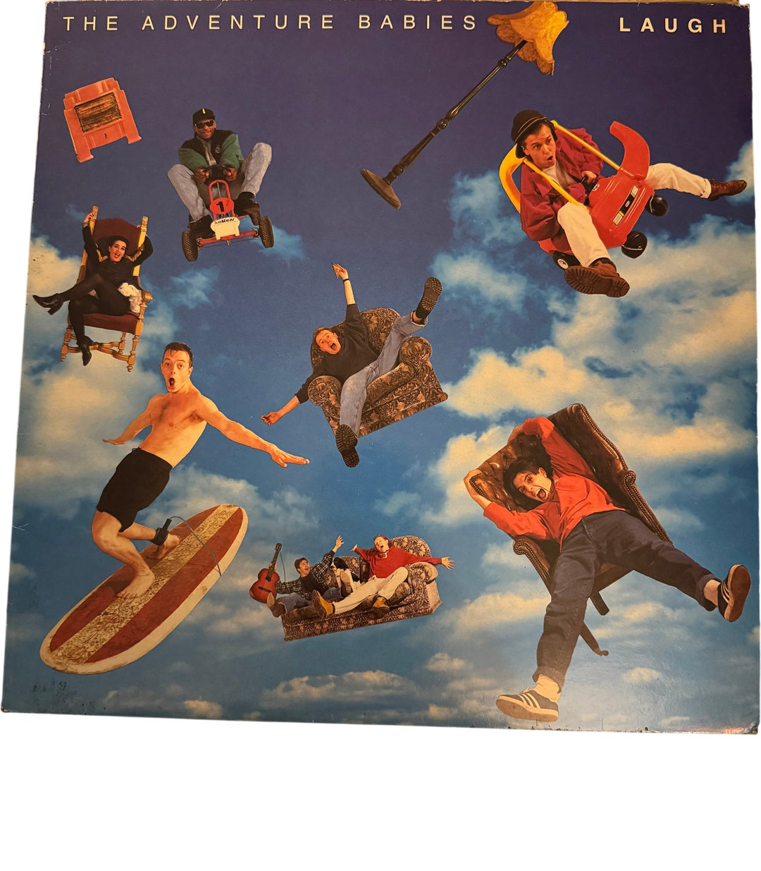 Adventure Babies Laugh Vinyl Album - Good - Think Vintage ltd