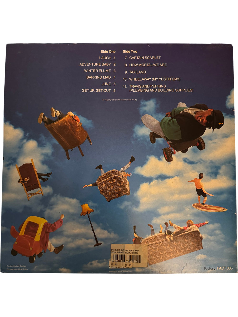 Adventure Babies Laugh Vinyl Album - Good - Think Vintage ltd