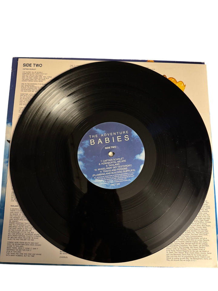 Adventure Babies Laugh Vinyl Album - Good - Think Vintage ltd